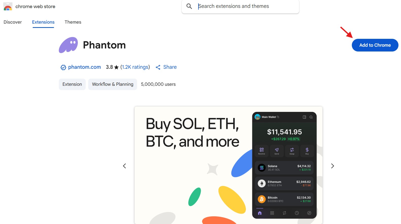 آموزش نصب افزونه مرورگر کیف پول فانتوم