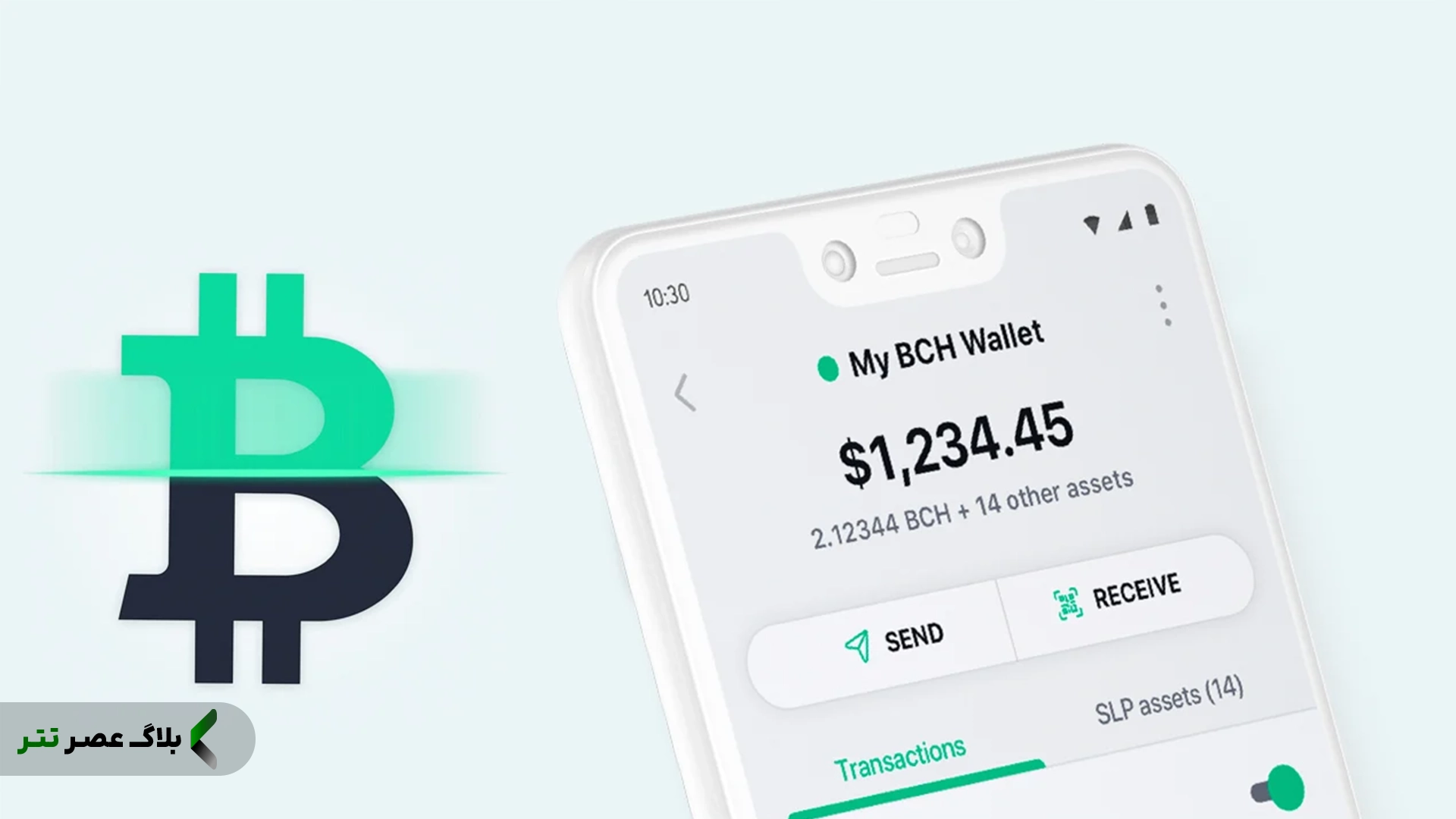 کیف پول بیت کوین کش: bitcoin.com