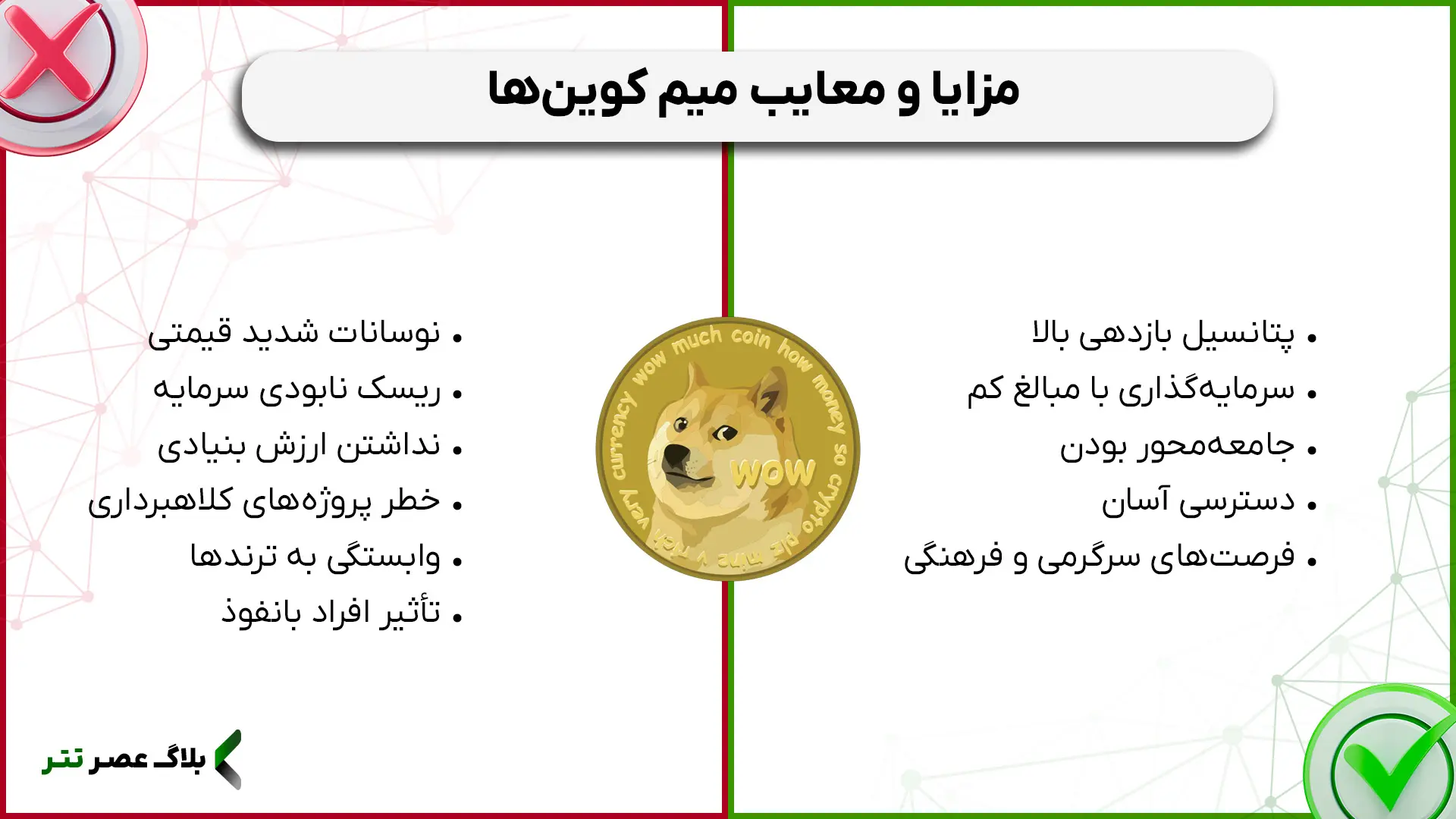 مزایا و معایب سرمایه گذاری در میم کوین ها چیست