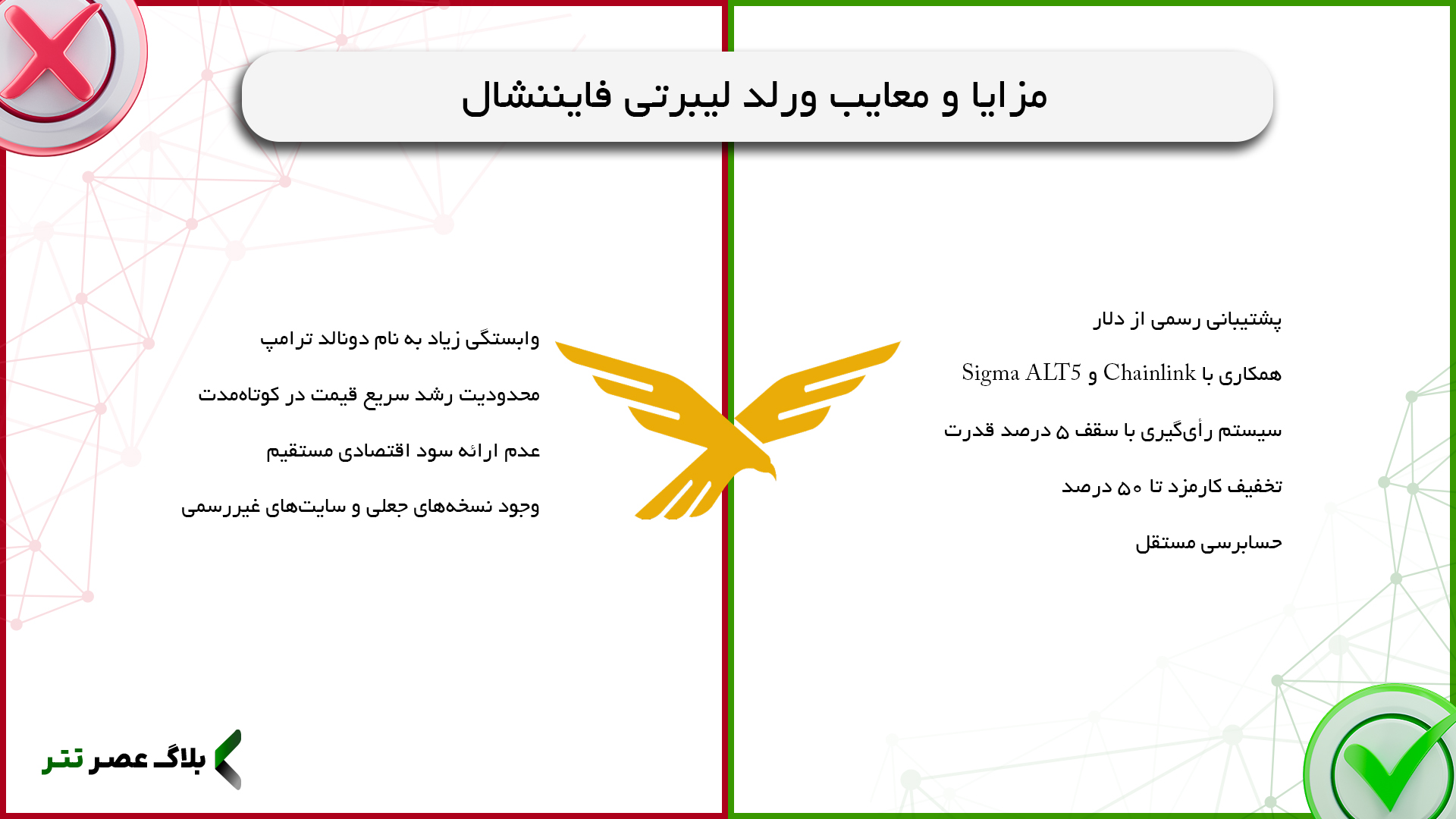 مزایا و معایب سرمایهگذاری در WLFI